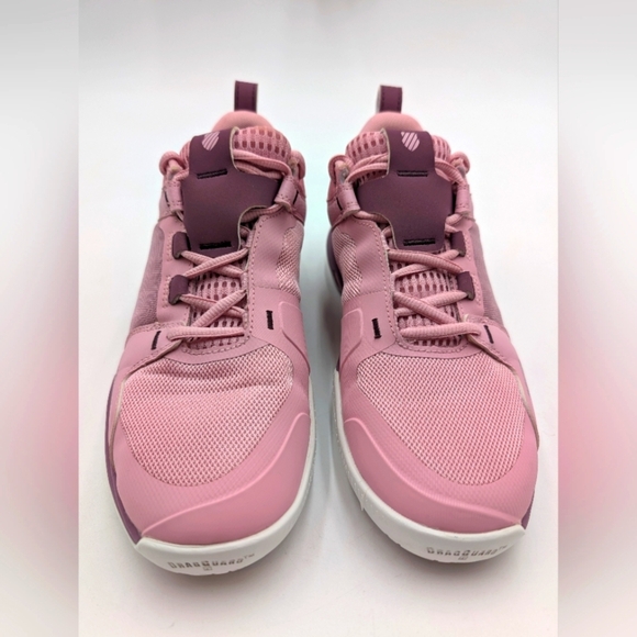 K-Swiss Women’s Size 9.5 Pink Athletic Training Sneakers Lace-Up Cushioned Sole - Picture 10 of 14